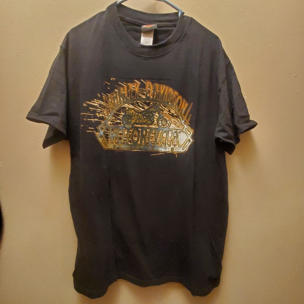 Mens Large Harley Davidson short sleeve tshirt Milwaukee House of harley